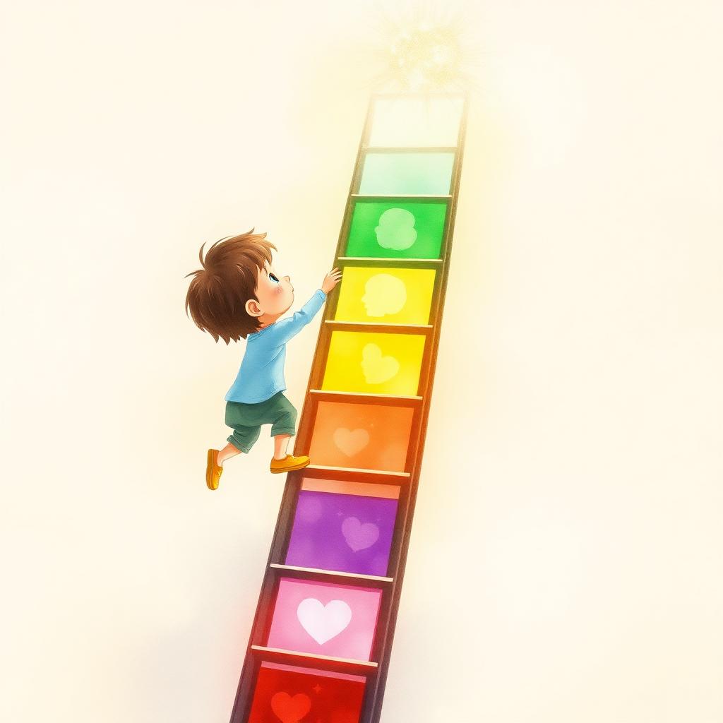 Illustration for The Feelings Ladder